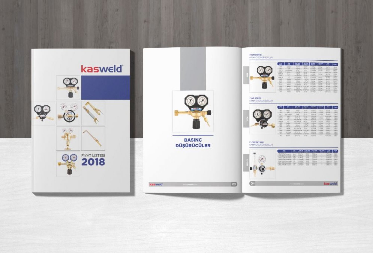 KASWELD KATALOG VE FİYAT LİSTELERİ